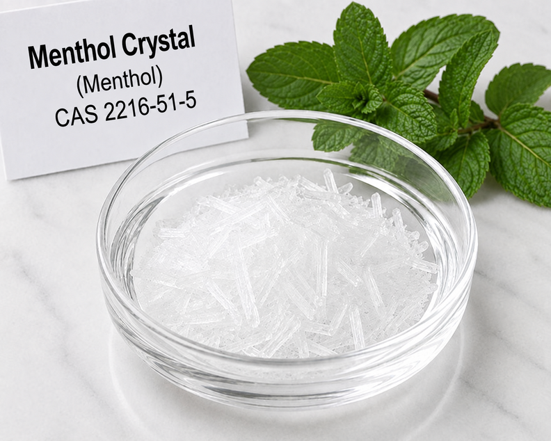 Menthol crystals cas 2216-51-5